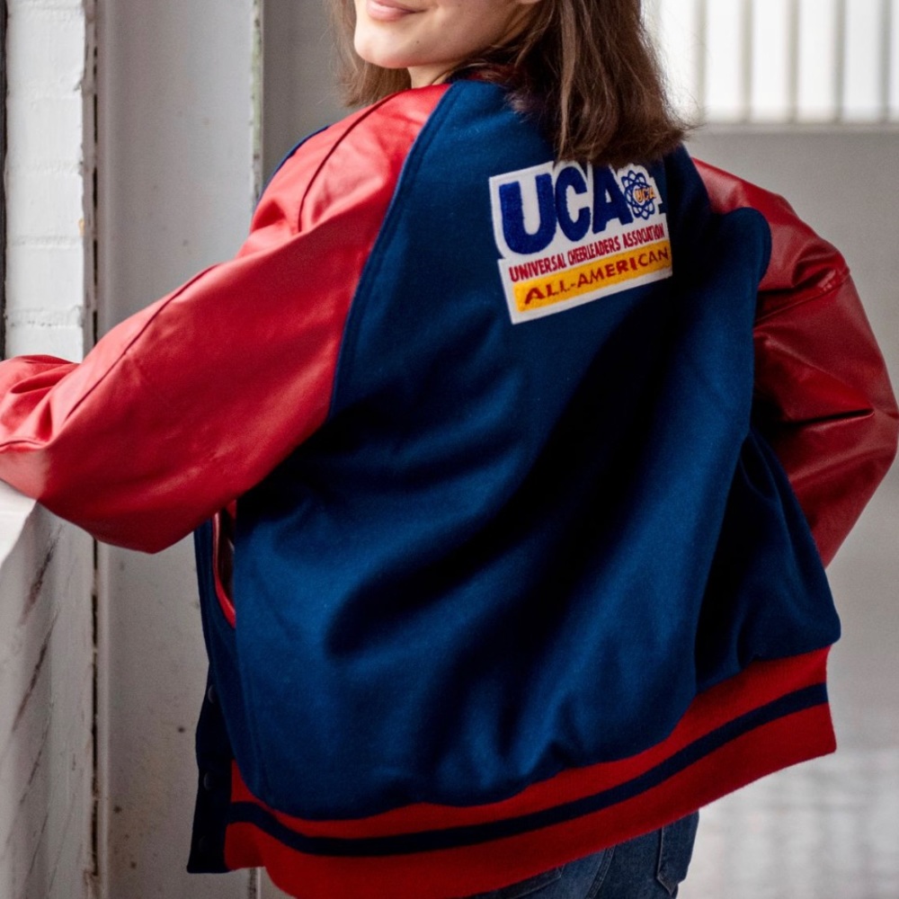 UCA All American Cheerleader varsity style jacket